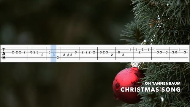 Oh Tannenbaum - Christmas Song Guitar TabTutorial