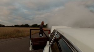 Автомобиль закипел