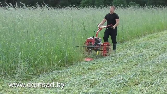 Мотоблок "Салют-5" ("Агат") и косилка "Заря" смотреть онлайн