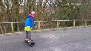 Gohoverkart Monster hoverboard segway review