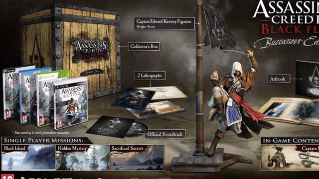 Assassin's Creed 4 Black Flag - All Collector's Editions смотреть онлайн
