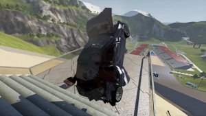 BeamNG.Drive [#148] - Crashing Cars Down Stairs (1)