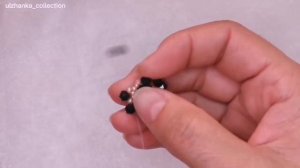 ?Как сделать серьги из бисера.Уроки  по бисероплетению.How to make beaded jewelry  Earrings.