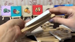 Мини холст / Мини мольберт / Минихолст / Минимольберт