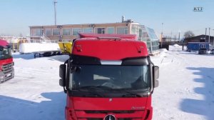 Обзор тягача Mercedes Benz Actros 1841 LS