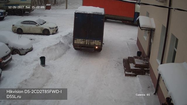 Пример дневной записи камеры видеонаблюдения Hikvision DS 2CD2T85FWD I смотреть онлайн