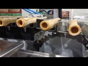 Барабанный податчик вафельной трубочки на машине дозировки начинки ДМН-2