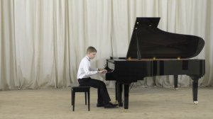 Бабаев Никита, 6 класс. К.Черни, ор. 299 Этюд №29.  М.Мошковский ор. 72 Этюд № 6.