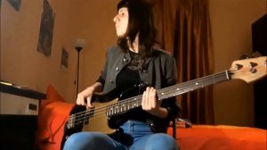 60 System Of A Down - Aerials - Bass Cover by Silvia Skull