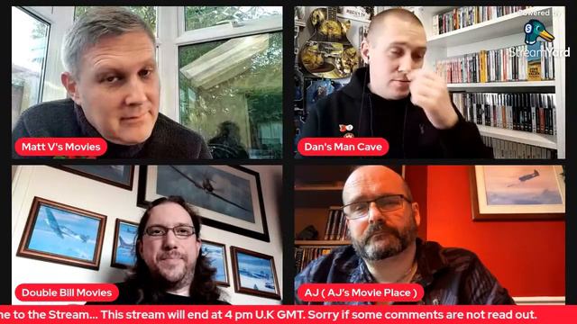 Matt & AJ's Chats: War Films with guests @DoubleBill Movies & @ Dan's Man Cave смотреть онлайн