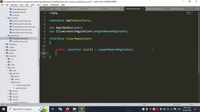 Laravel 10 Repository Design Pattern CRUD Example | Laravel Repository Pattern | Laravel 10
