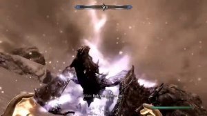 Elder Scrolls V Skyrim Opening the Elder Scroll and Dragon Battle 4 Anduin