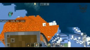 breaking ice with lava in minecraft bad rock