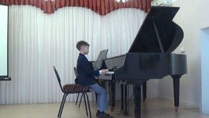 Гаспарян Марк, 9 лет, фортепиано А. Гречанинов "В разлуке"