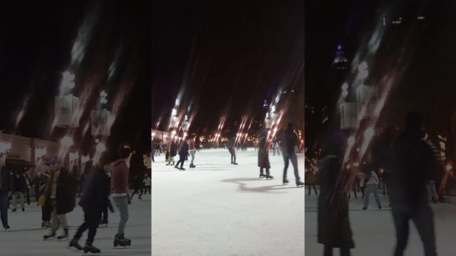 Chicago Millennium Park Ice Rink - Ice Skating 2022 (Jerico Matias Cruz)