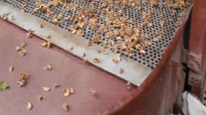 Самодельная машина для переработки кедровой шишки.