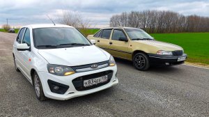 Месть ТАЗОВ! Kalina Sport vs Daewoo NEXIA 1.6 vs ВАЗ 2114 16кл. POLO 1.4T vs YETI 1.8T ГОНКИ.