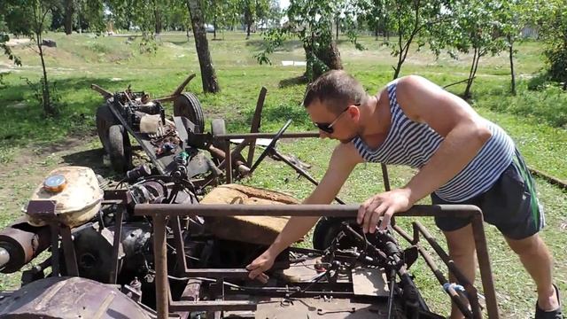 Самодельный БАГГИ))) мини обзорчик))) смотреть онлайн