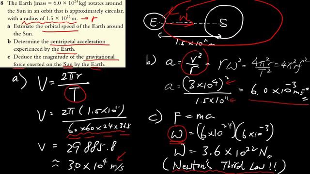 IB Physics: Circular MotionTextbook questions walkthrough (p.257-258) смотреть онлайн