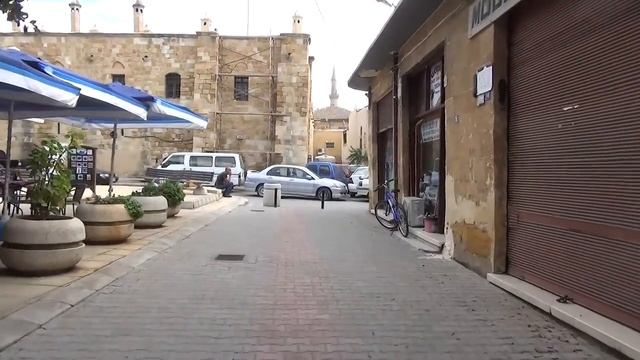 Северный кипр, город Левкоша - Никосия. Мини рынок и доброжелательные продавцы киприоты