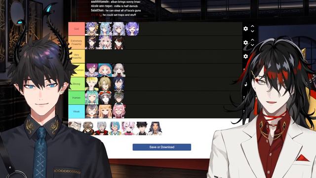 【NIJI EN OBJECTIVE POWER TIER LIST w/ REN】your faves will be bullied【NIJISANJI EN | Vox Akuma】
