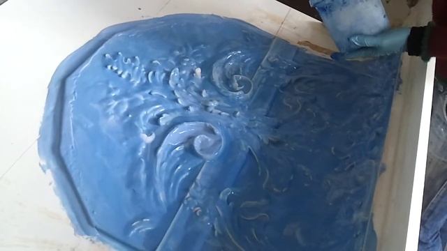 Лепнина на потолках. Формовка модели. Барокко. 03 смотреть онлайн