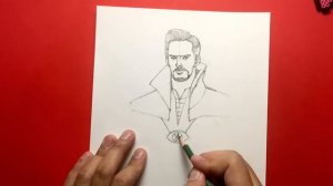 How to Draw DOCTOR STRANGE | Narrated Easy Step-by-Step Drawing Tutorial