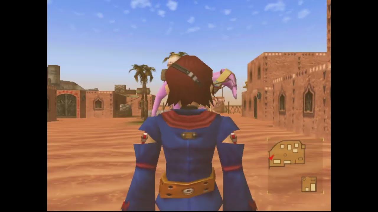 【Skies of arcadia】Dreamcast прохождение Maramba sand