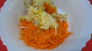 Полезный Морковный Салат для Детей/ Детский Салат из Морковки