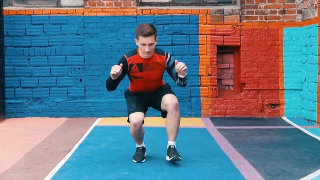 Ходьба в полуприседе смотреть онлайн