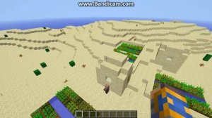 Как быстро найти деревню + храм в minecraft