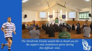 Funeral Service of the Late David Josef Hendricks