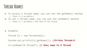 Java Beginner Course - 12.3 - Thread States and Control