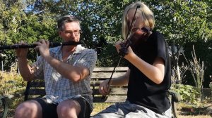 The Butterfly - Irish Hop Jig, Wooden Flute and Fiddle