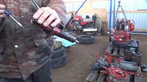 готовим к запуску дизель Д 21 (Т 25) Фёдора