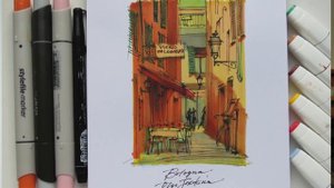 ✍?ПЕРСПЕКТИВА В 1 И В 2 ТОЧКИ СХОДА (ДЛЯ НАЧИНАЮЩИХ)