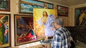 ,,Вознесение,, Как рисовать Бога по своему .  А.Мишин