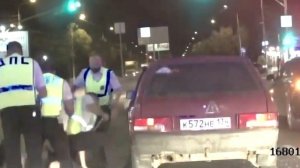 Погоня за красной "восьмеркой" в Волгограде