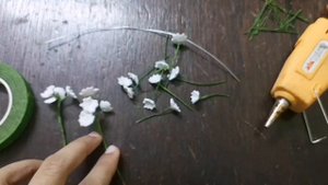 DIY Handmade Baby Breath flower| Simple and Realistic| Gypsophila from foamiran