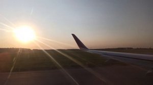 Взлет самолета Airbus A320 а/к Аэрофлот из Шереметьево рейс Москва - Сочи SU1592 | Перелет в Сочи