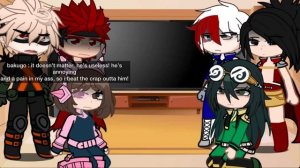 Class 1A react to Middle school Deku | angst | read warnings‼️ | lazy
