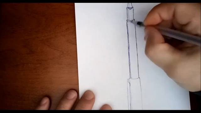 Как нарисовать ручку