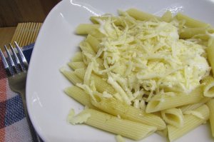 Макароны Щебекенские с сыром!