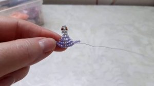 ЧЕРЕПАШКА ? из бисера параллельным плетением/бисероплетение для начинающих/фигурки из бисера