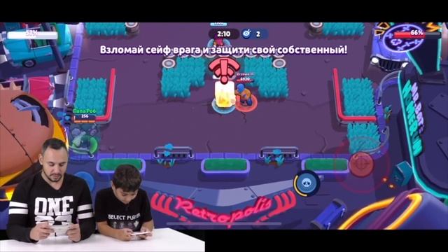ПАПА РОБ и ЯРИК играют в BRAWL STARS - КОМАНДНАЯ РАБОТА - СБОРНИК смотреть онлайн