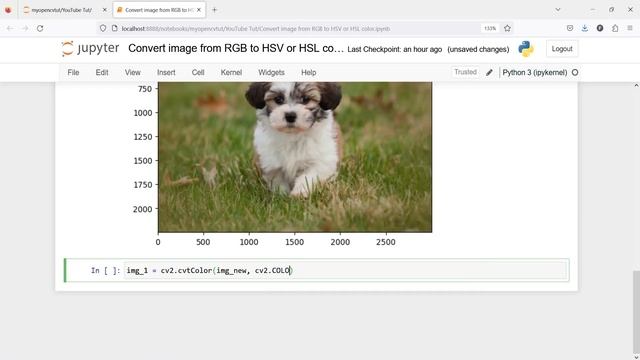 OpenCV Tutorial For Beginners 10: Convert Image from RGB to HSV and HLS Color | Python