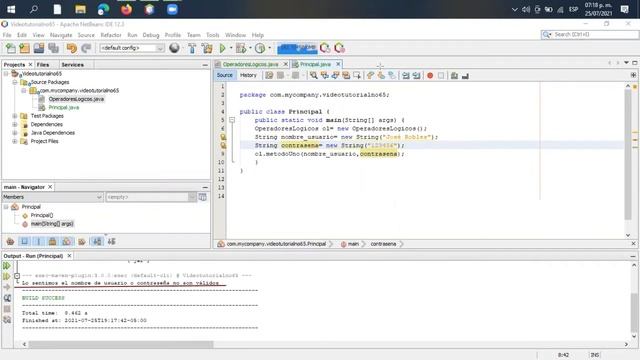 Java desde cero video 65: Cómo utilizar el operador and con String parte 2 смотреть онлайн