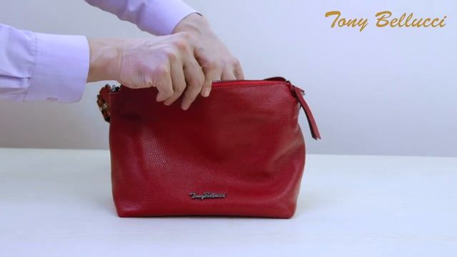 Сумка Tony Bellucci 539-3 красная смотреть онлайн