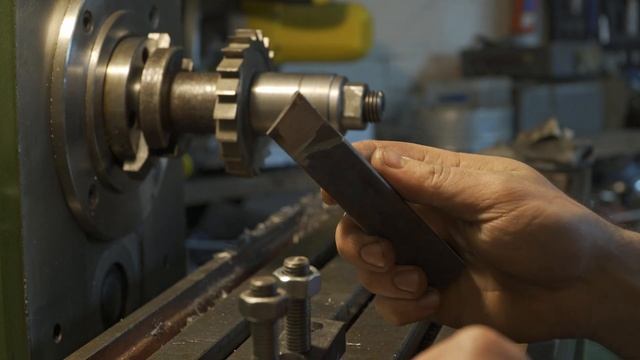 Фрезеровка/отрезание на фрезерном станке/6н81