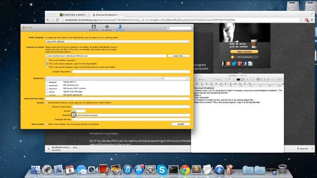 How to run .exe on Mac OS X смотреть онлайн